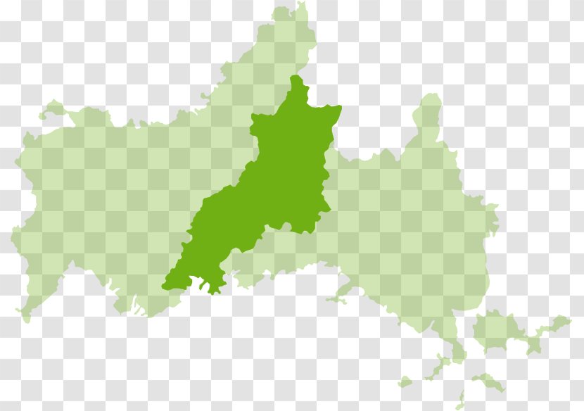 Yamaguchi Nagato Map Prefectures Of Japan - Stock Photography Transparent PNG