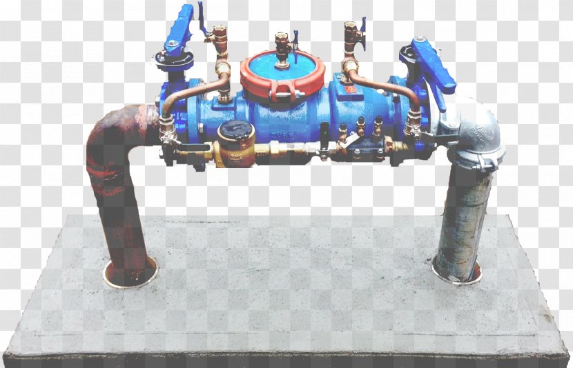 Cross-Connection Control Backflow Prevention Device American Water Works Association - Machine - Double Check Valve Transparent PNG