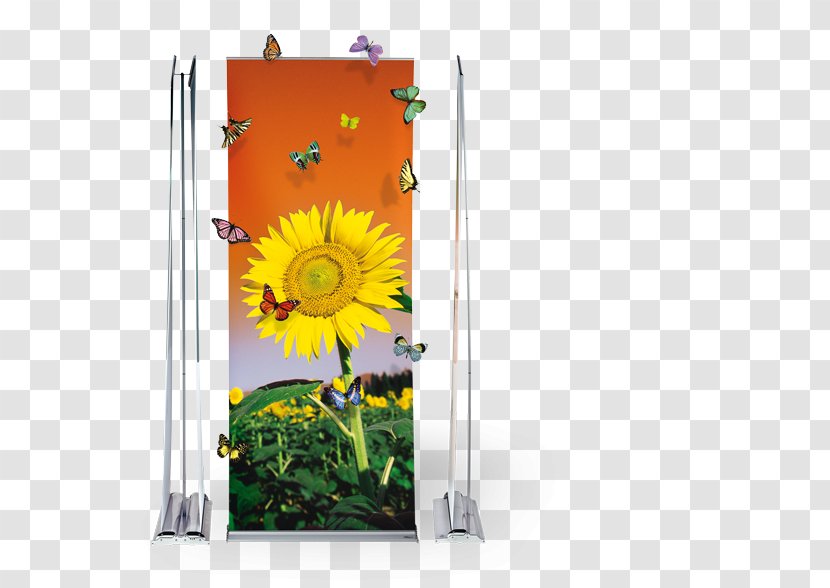 Advertising Web Banner Vendor Display Stand Service - Yellow - Roll Up Transparent PNG