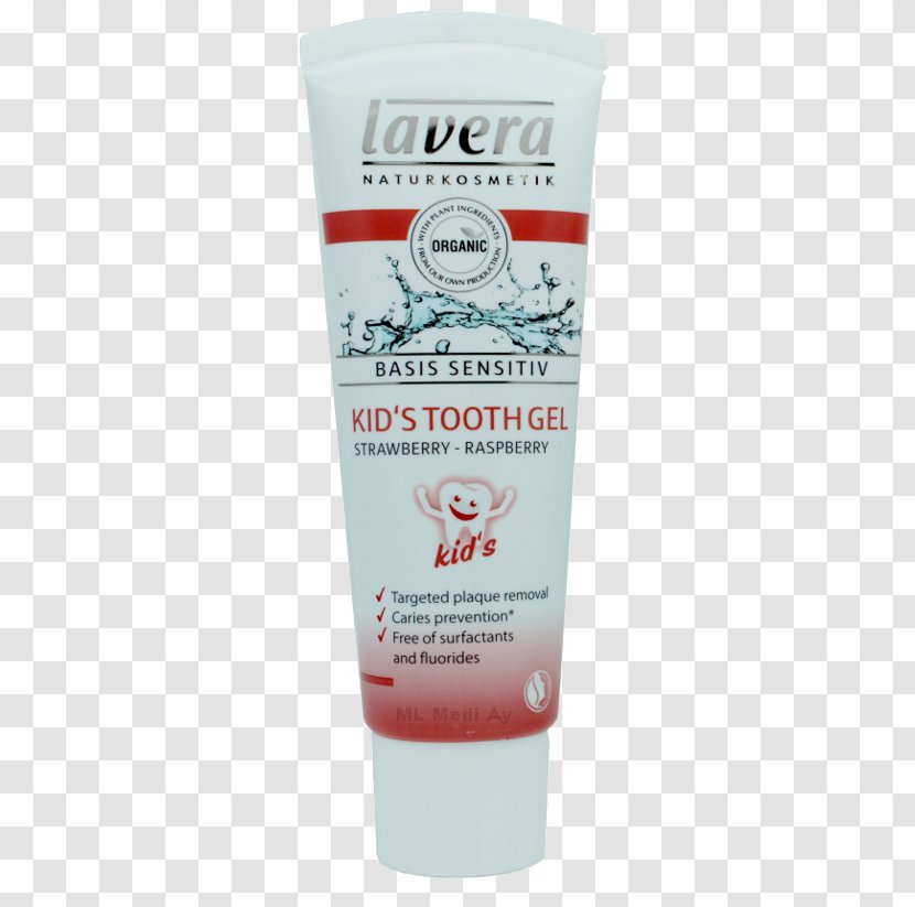 Toothpaste Lavera Basis Moisturizing Cream Lotion Gel - Child Transparent PNG