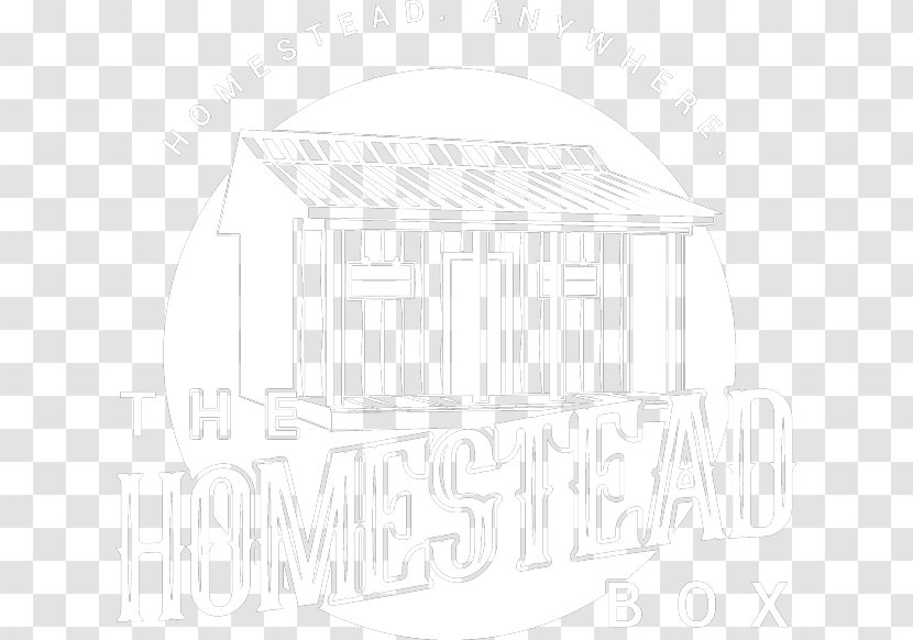 Paper White Line Art Sketch - Rectangle - Homestead Transparent PNG