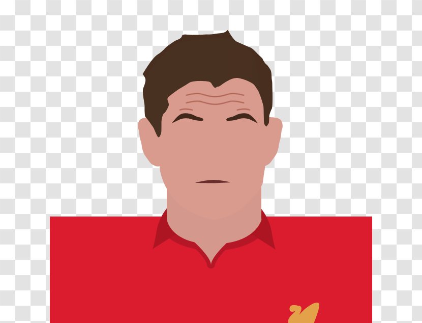 Football Player Minimalism Liverpool F.C. Sport - Red - Minimalist Art Transparent PNG