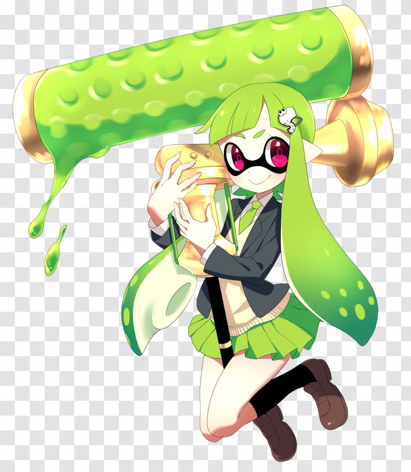 Splatoon 2 Drawing Splat Me Wii U - Nintendo - Chiyo Transparent PNG