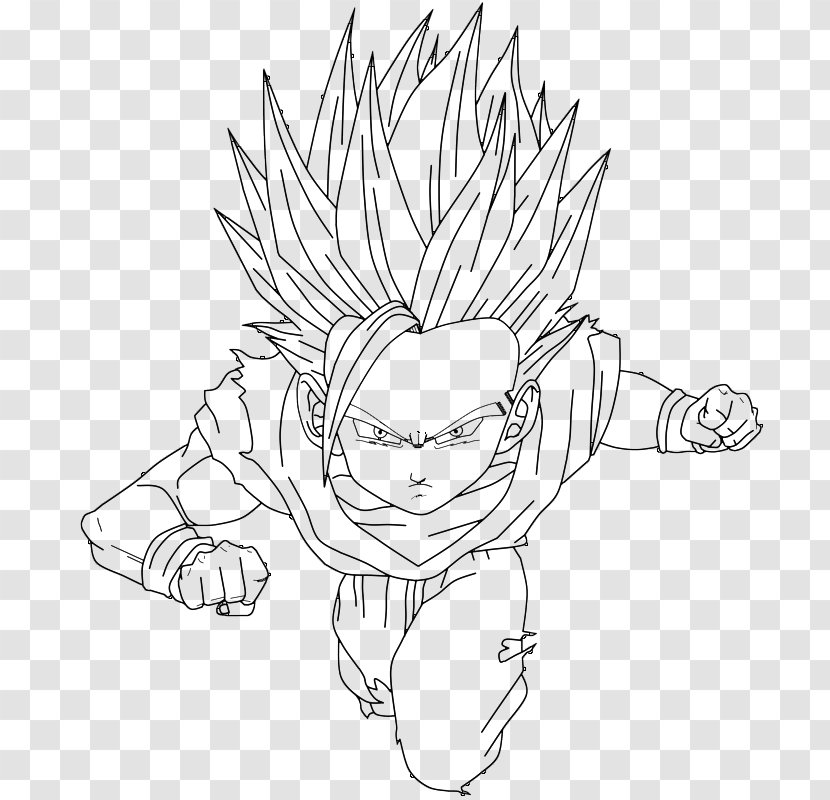 Gohan Goku Gotenks Vegeta - Fictional Character - Dragon Ball Z Transparent PNG
