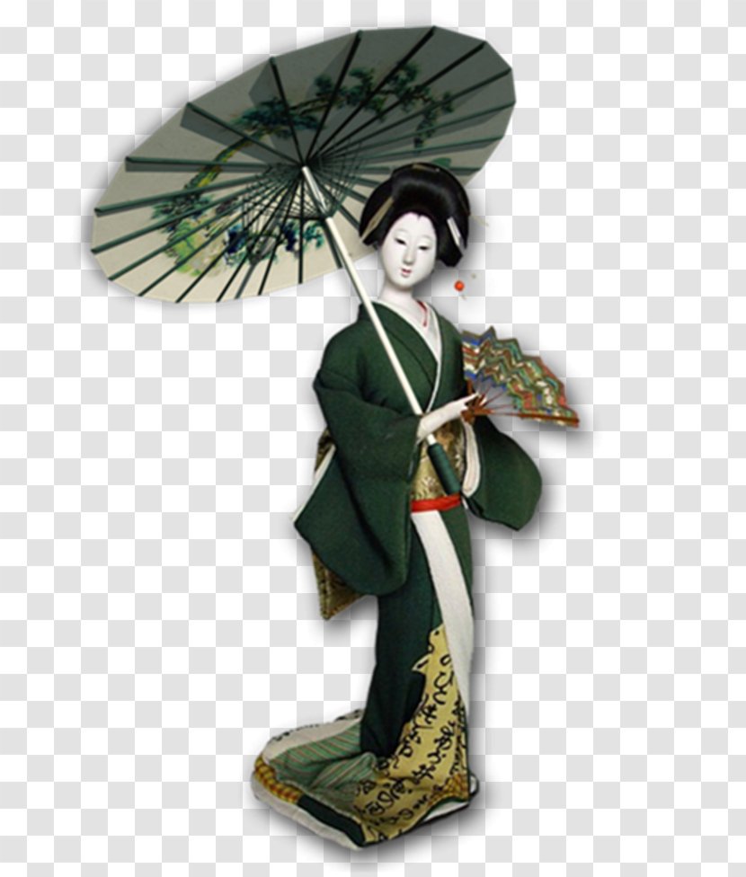 Japan Decorative Silhouettes Geisha Clip Art - Silhouette Transparent PNG