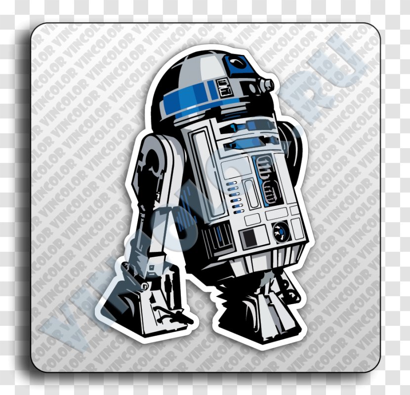 R2-D2 Leia Organa Sticker Decal Droid - Star Wars - R2 D2 Transparent PNG