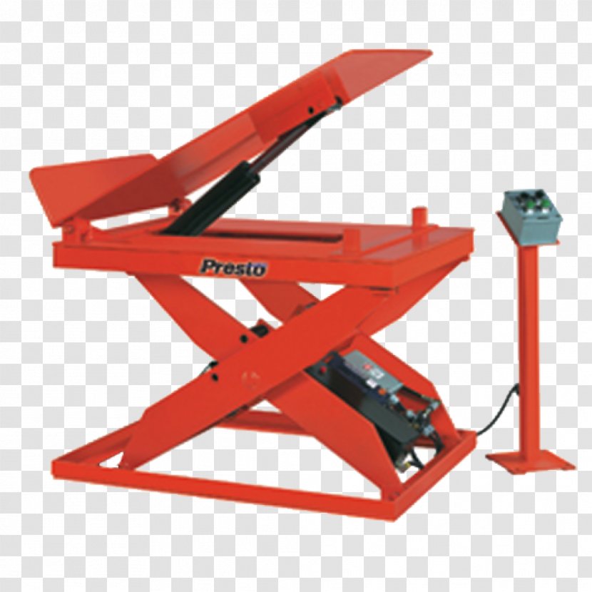 Lift Table Scissors Mechanism Material Handling Elevator Hydraulics - Presto Lifts Inc Transparent PNG