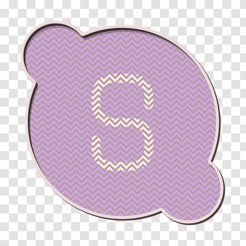 Social Media Logo - Lavender - Sticker Heart Transparent PNG