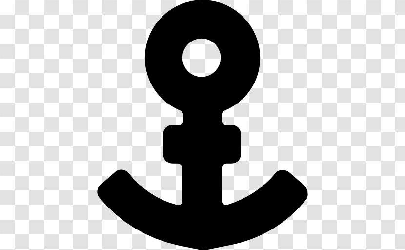 Anchor - Black And White - Tool Transparent PNG