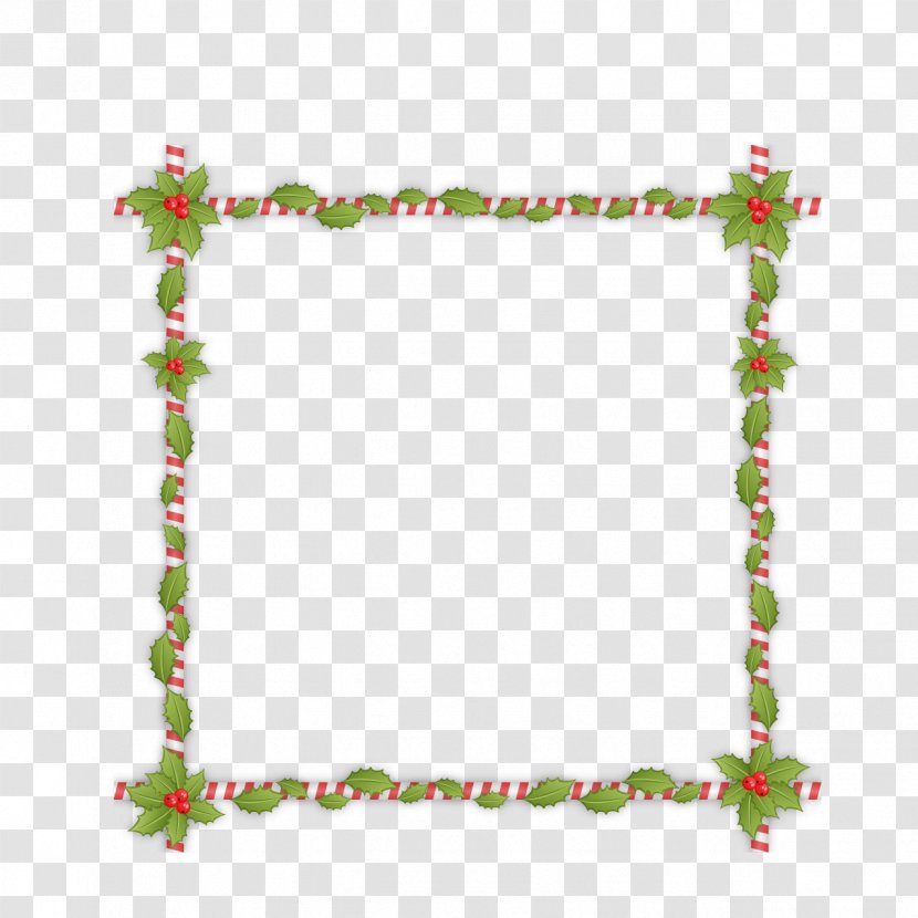Vector Graphics Clip Art Christmas Day Santa Claus - Blackframe Border Transparent PNG