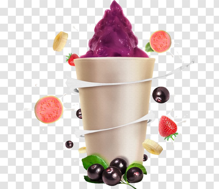 Ice Cream Fruit - Mime - Floating Transparent PNG