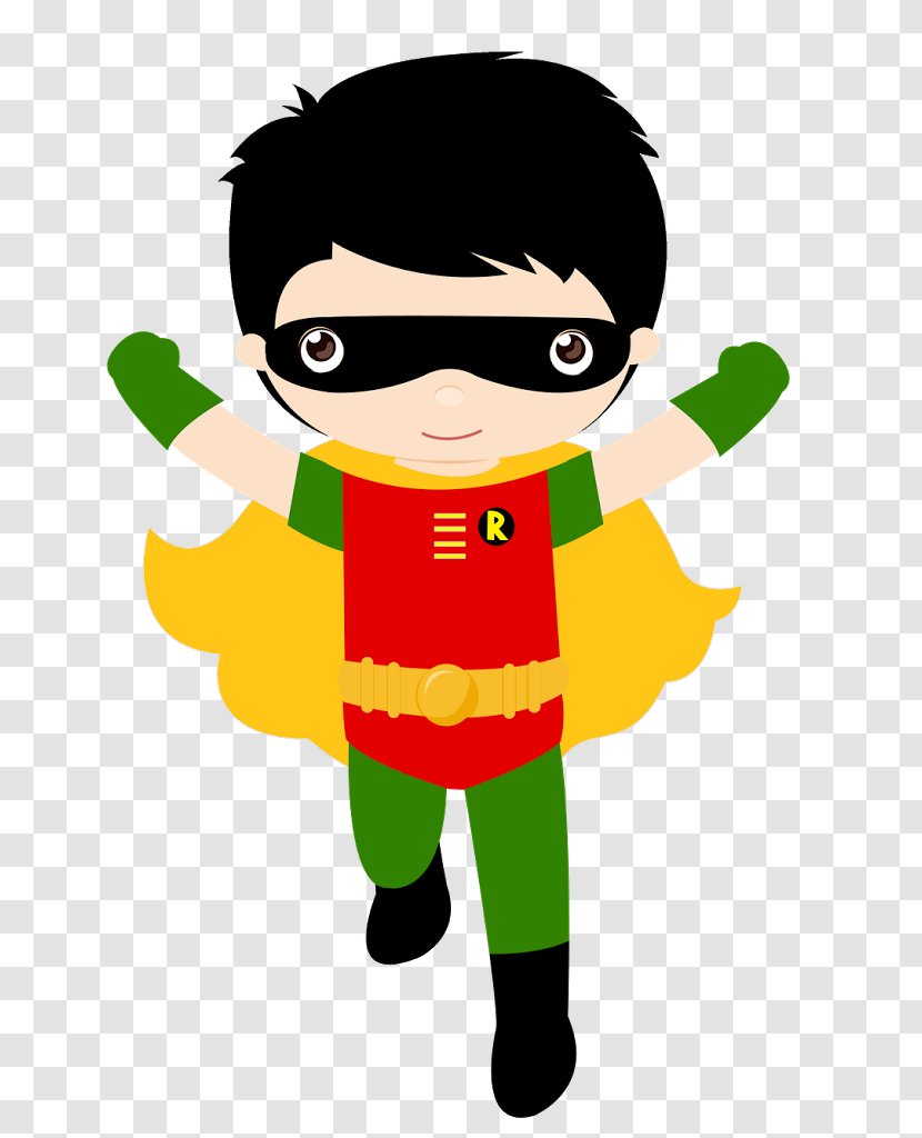 Superhero Robin Superman Batman Iron Man - Art Transparent PNG
