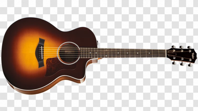 Taylor Guitars 214ce DLX Acoustic-electric Guitar Acoustic - Cartoon Transparent PNG
