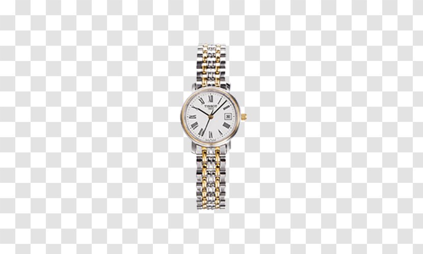 Watch Strap Tissot Quartz Clock - Fashion Accessory - Tag Heuer Silver Transparent PNG