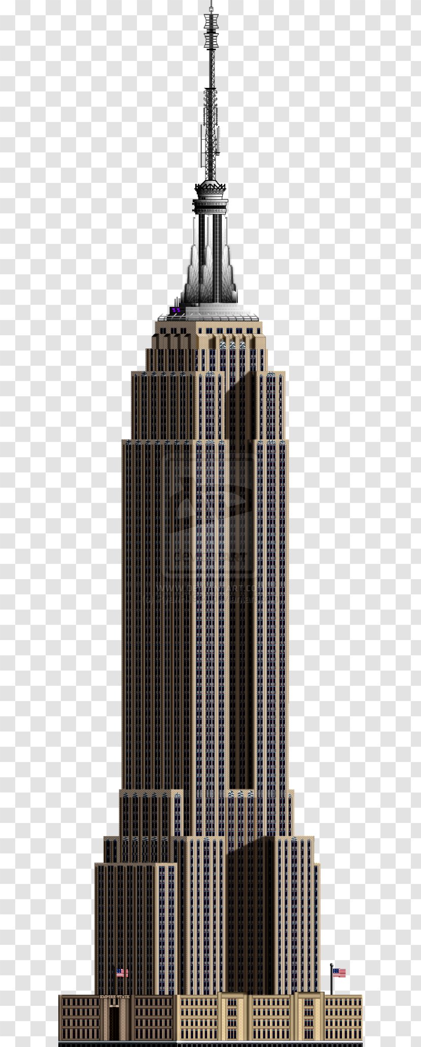 Empire State Building Clip Art - Buildin Transparent PNG