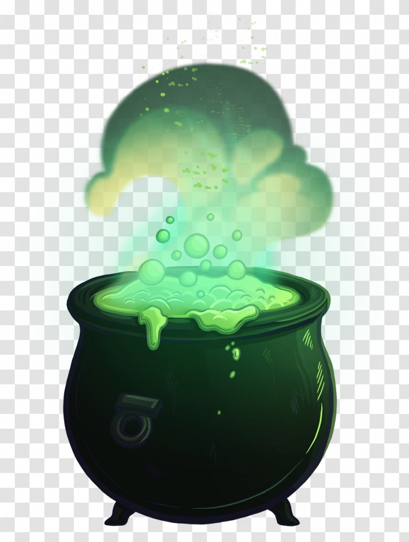 Cauldron Clip Art - Green Transparent PNG