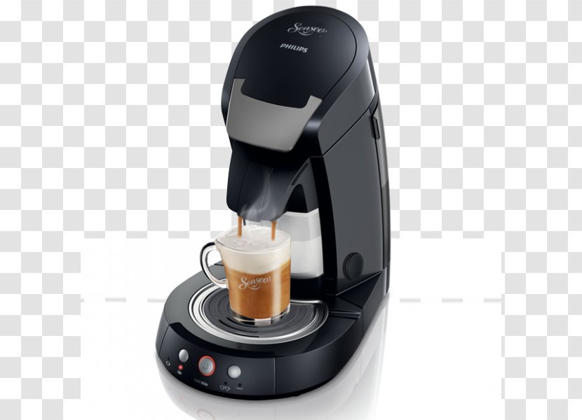 Cappuccino Coffeemaker Senseo Espresso - Cafe Au Lait - Coffee Transparent PNG