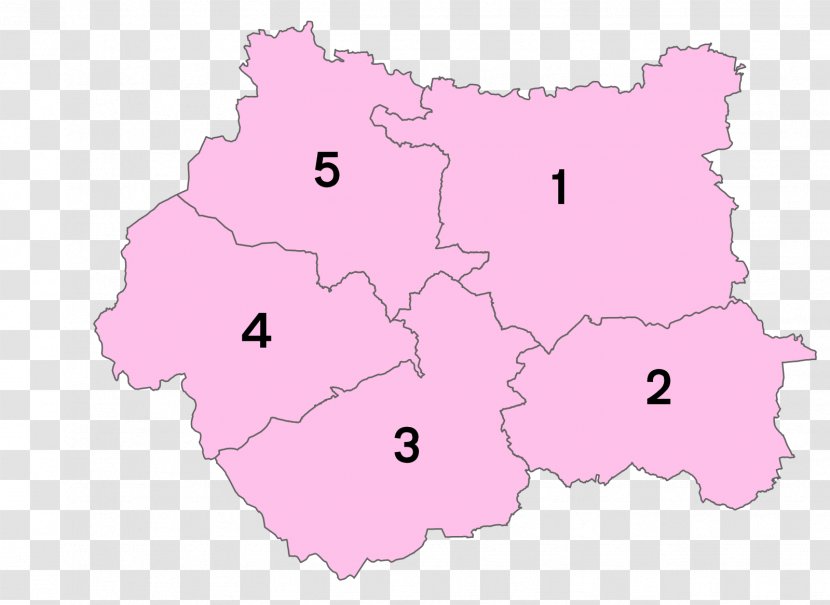West Yorkshire County Council Overton Riding Of Metropolitan Borough - Map Transparent PNG