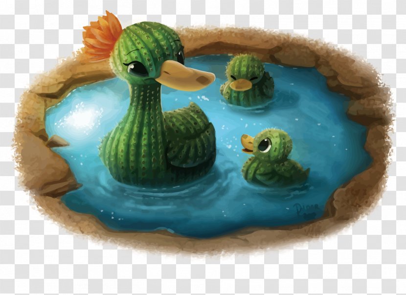 Daily Painting: Paint Small And Often To Become A More Creative, Productive, SuccessfulArtist DeviantArt Drawing - Timelapse Photography - Vector Cactus Duck Transparent PNG