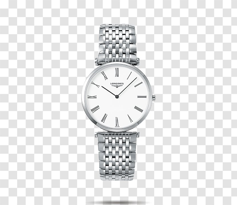 La Grande Longines Watch Bracelet Macys - Dial - Male Silver Transparent PNG