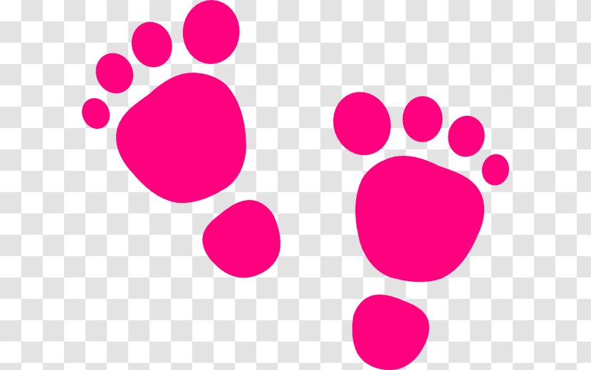 Footprint Infant Clip Art - Foot - Baby Stuff Clipart Transparent PNG