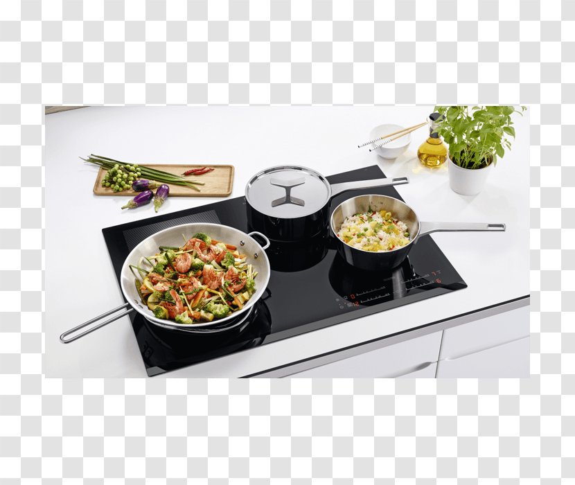 Cookware Chef Kitchen Wok Induction Cooking - Contact Grill Transparent PNG