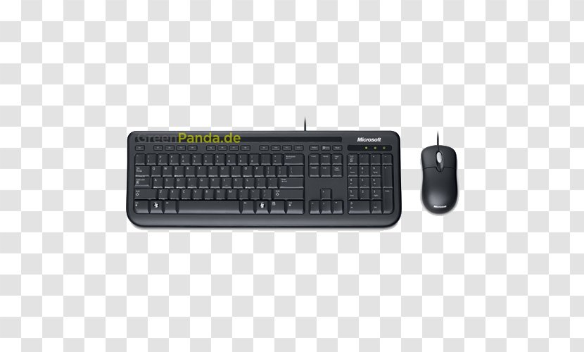 Computer Keyboard Mouse Microsoft Corporation Desktop Computers Wireless - Green Business Card Transparent PNG