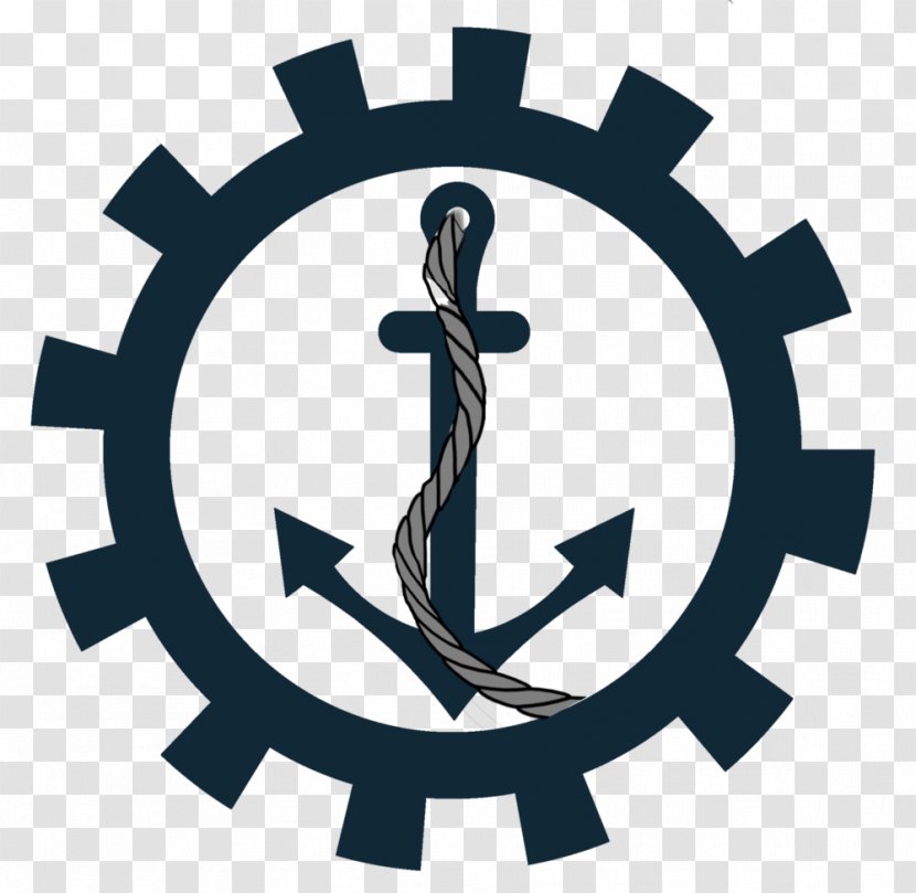 Marine Engineering Logo Mechanical - Anchor - Tugboat Frame Transparent PNG