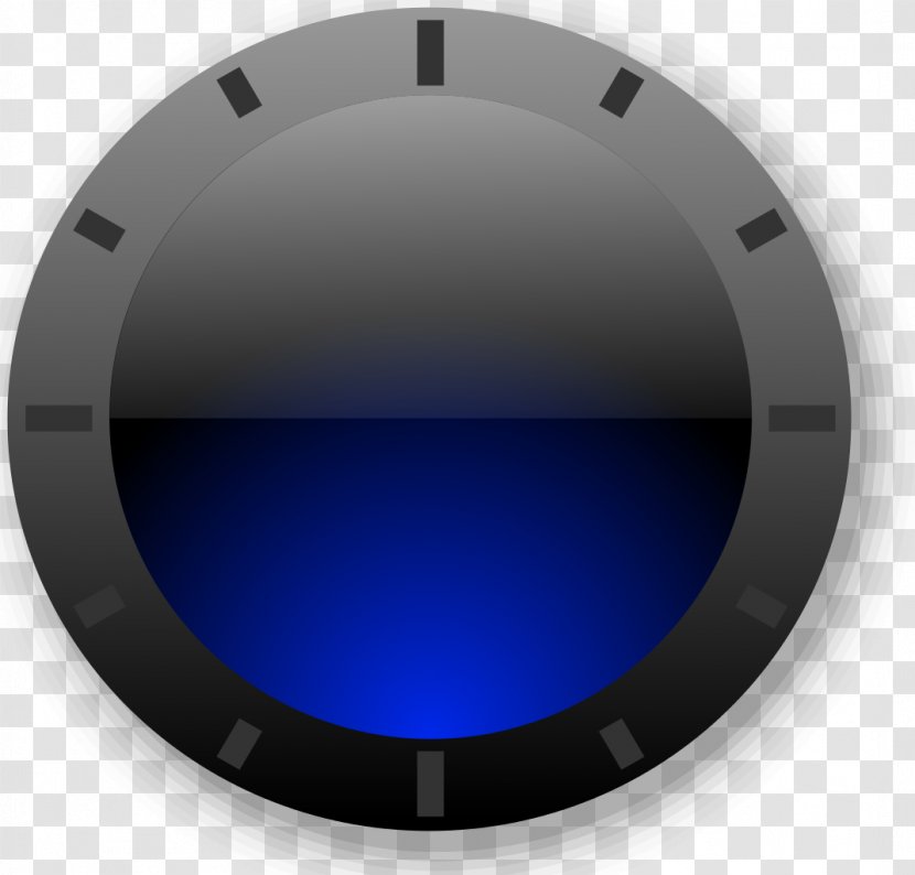 Circle Font - Blue Transparent PNG