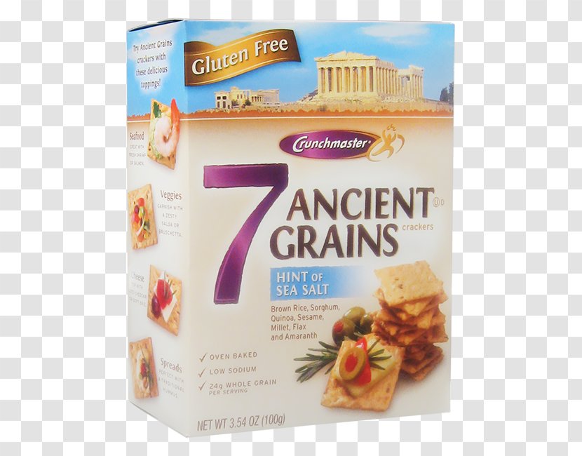 Vegetarian Cuisine Cracker Salt Cereal Whole Grain Transparent PNG