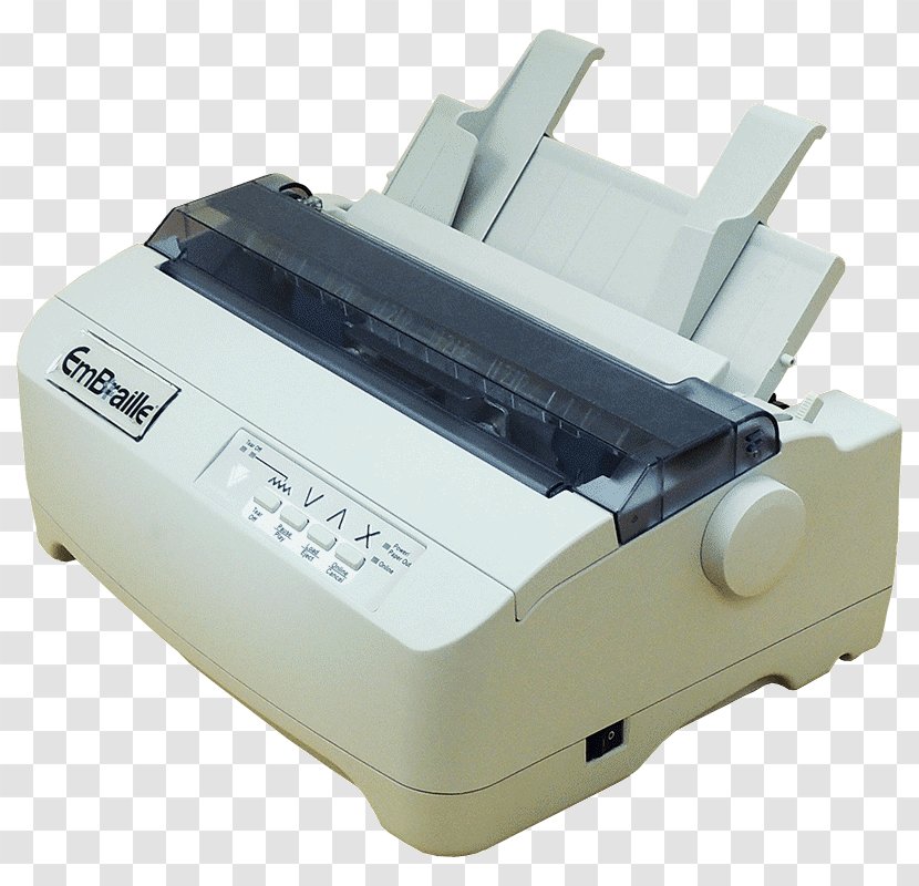 Braille Embosser Vision Loss Paper Assistive Technology - Printer Transparent PNG