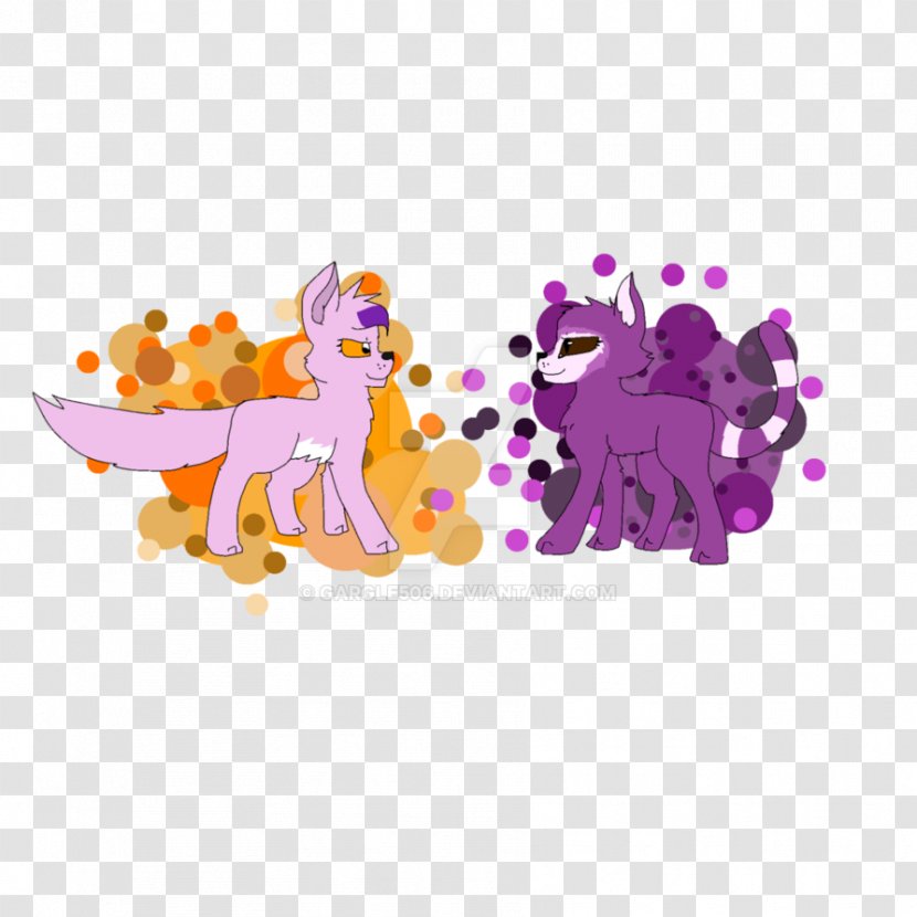 Mammal Pink M Character Clip Art - Violet - Gargle Transparent PNG