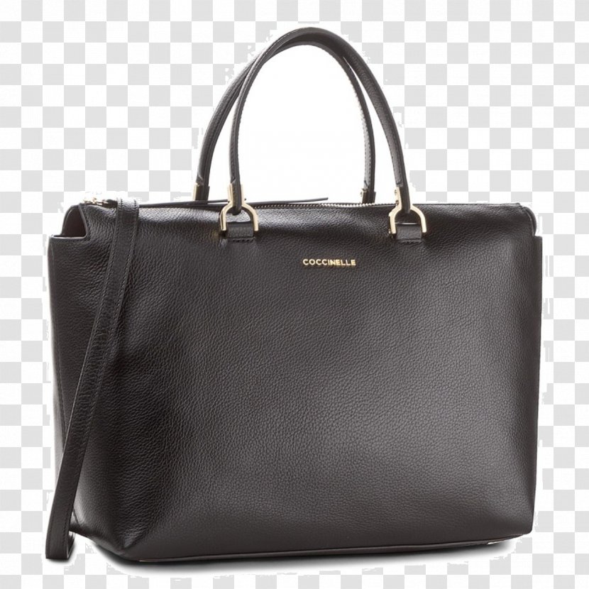 Handbag Leather Blue Black - Coccinelle - Bag Transparent PNG