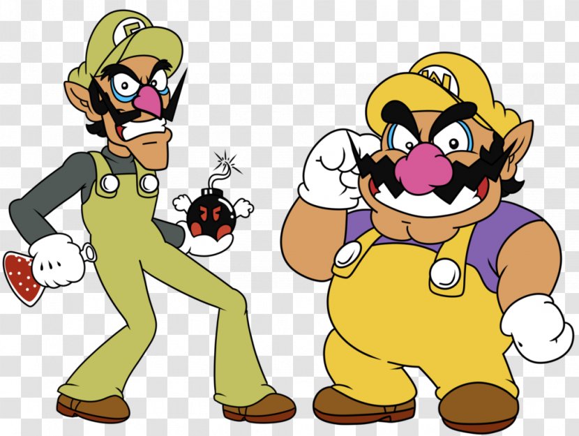 Luigi Mario & Wario Super Bros. 3 Bowser - Bros Show Transparent PNG