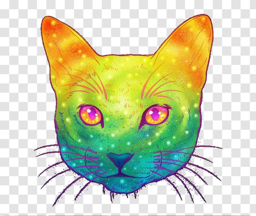 Cat Kitten Illustrator Felidae - Tree Transparent PNG