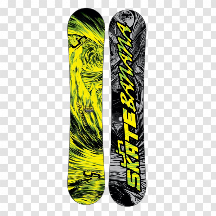 Snowboarding Lib Technologies Tech Skate Banana (2016) (2017) - Skateboard - Snowboard Transparent PNG