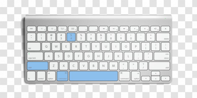 Computer Keyboard Apple Mouse Magic - Wireless 2009 Transparent PNG