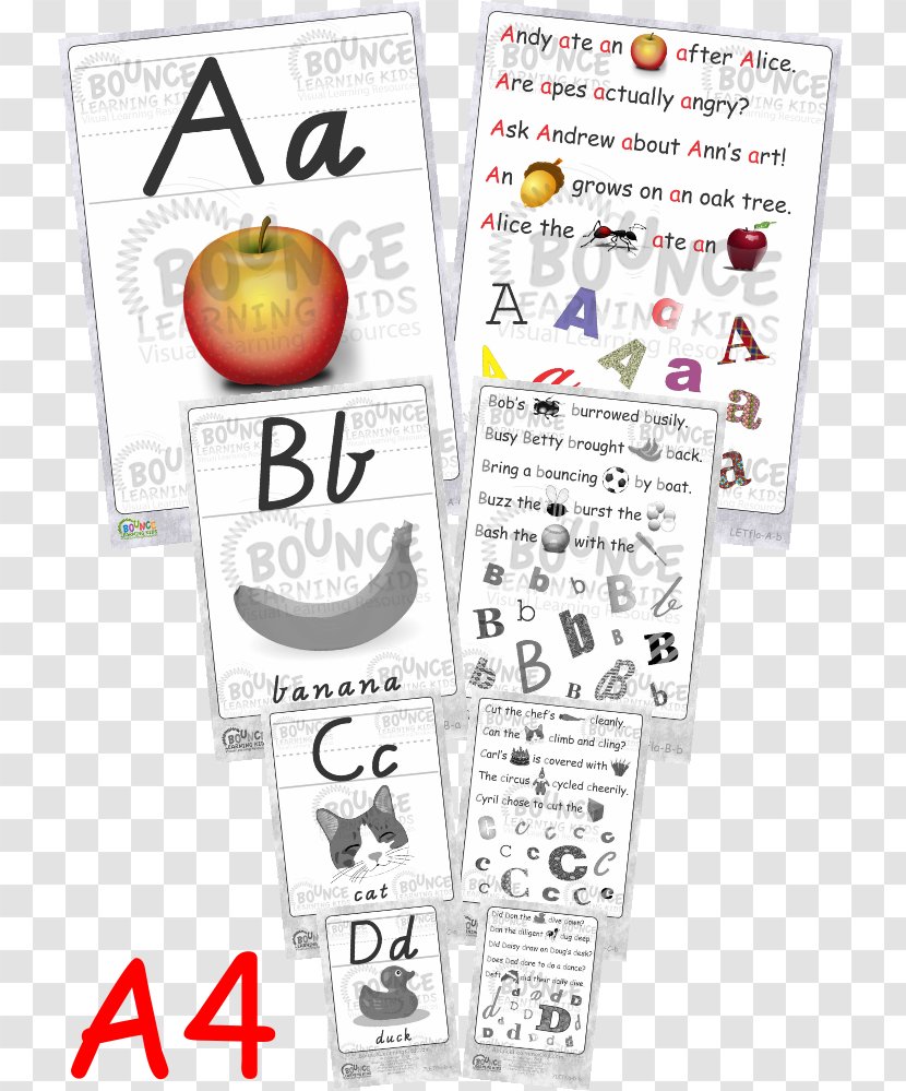 Flashcard Alphabet Letter Learning Past Tense - Card Transparent PNG
