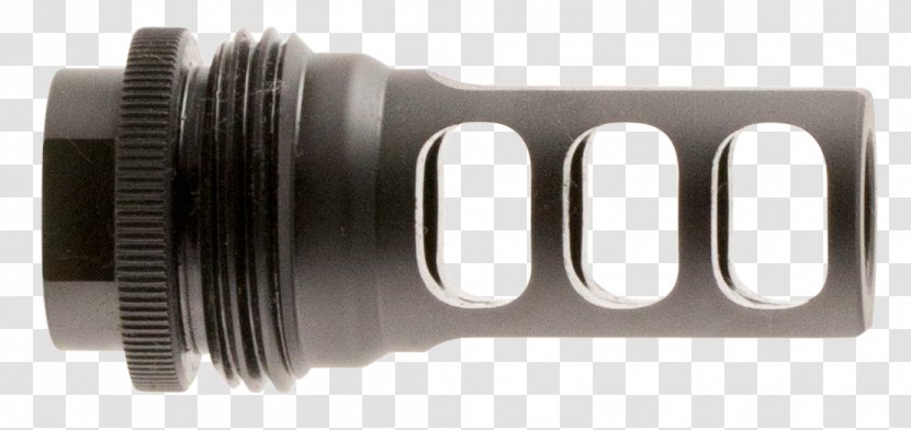 Bourbon City Firearms SilencerCo Muzzle Brake - Silhouette - Booster Transparent PNG