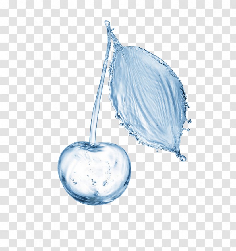Cherry Water Photography Fruit - Liquid Transparent PNG
