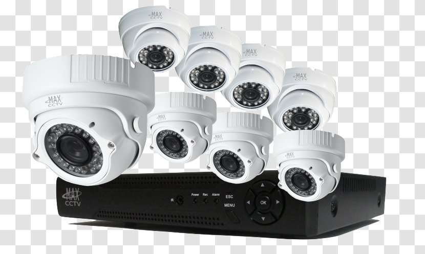 Closed-circuit Television Camera Wireless Security Surveillance Video Cameras - Computer Transparent PNG