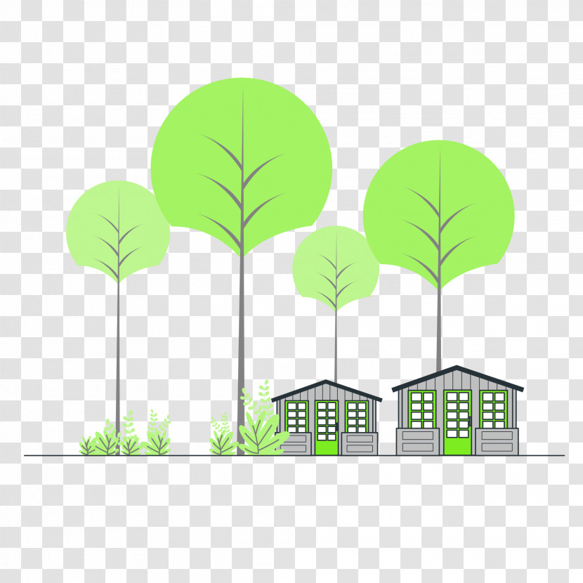 Leaf Cartoon Tree Drawing Energy Transparent PNG