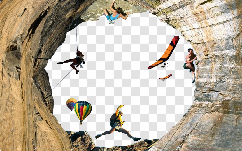 Rock Climbing Outdoor Recreation Sport Mountaineering - Joint - Cave Transparent PNG