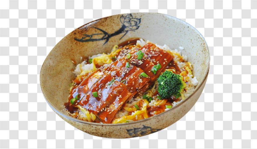 Indian Cuisine Japanese Biryani Pilaf Fried Rice - Sauce Roasted Eel Transparent PNG