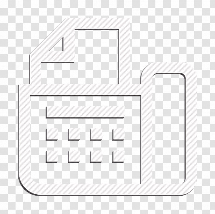 Fax Icon Devices And Hardware Icon Transparent PNG