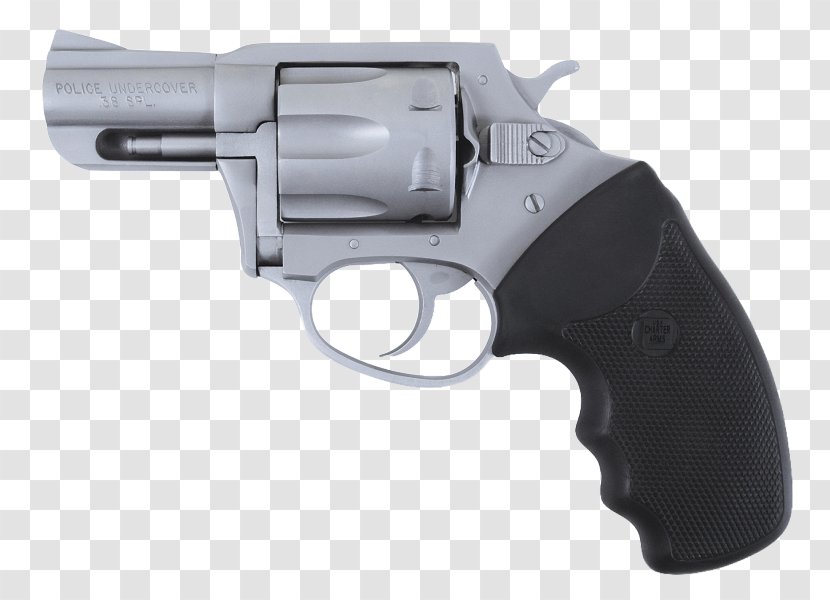 .38 Special Snubnosed Revolver Firearm Charter Arms - Trigger - Handgun Transparent PNG