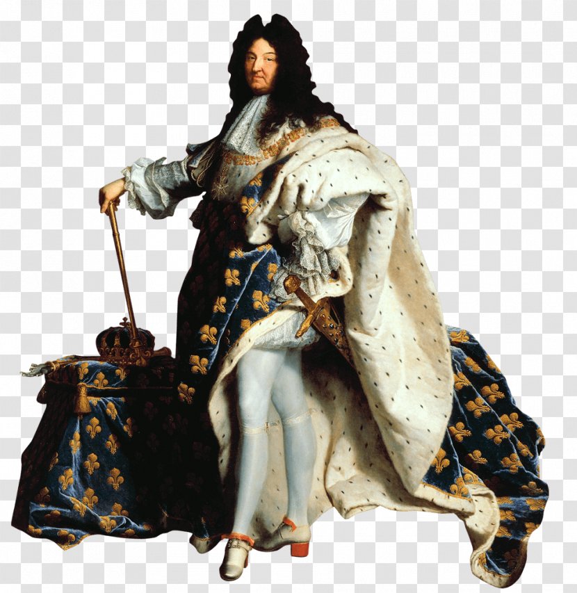 Portrait Of Louis XIV Bust Palace Versailles Monarch Style - Xv France - Costume Design Transparent PNG