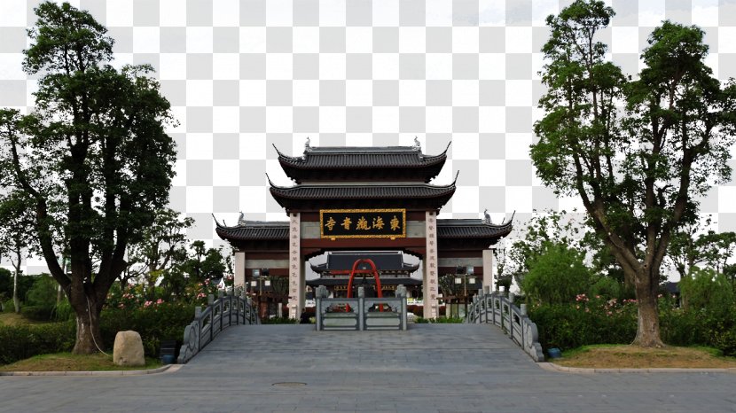 Goddess Of Mercy Temple Shinto Shrine Buddhist - Facade - East China Sea Transparent PNG