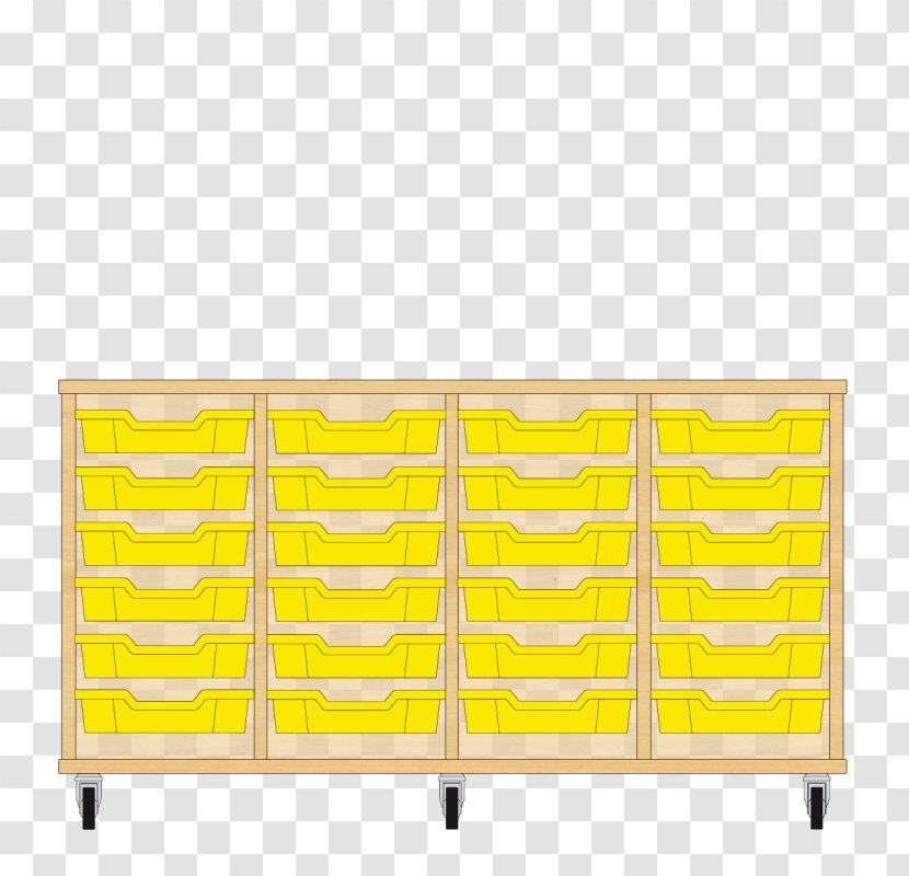 Line Shelf - Yellow - Design Transparent PNG