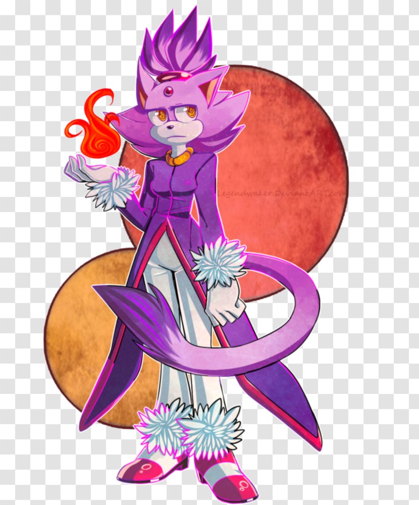 Blaze The Cat Art Drawing - Tree Transparent PNG